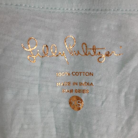 Lilly Pulitzer Arya Split Neck Tank Top & Shay Ruffle Tank Top 2pc Set Womens XS - Picture 14 of 16